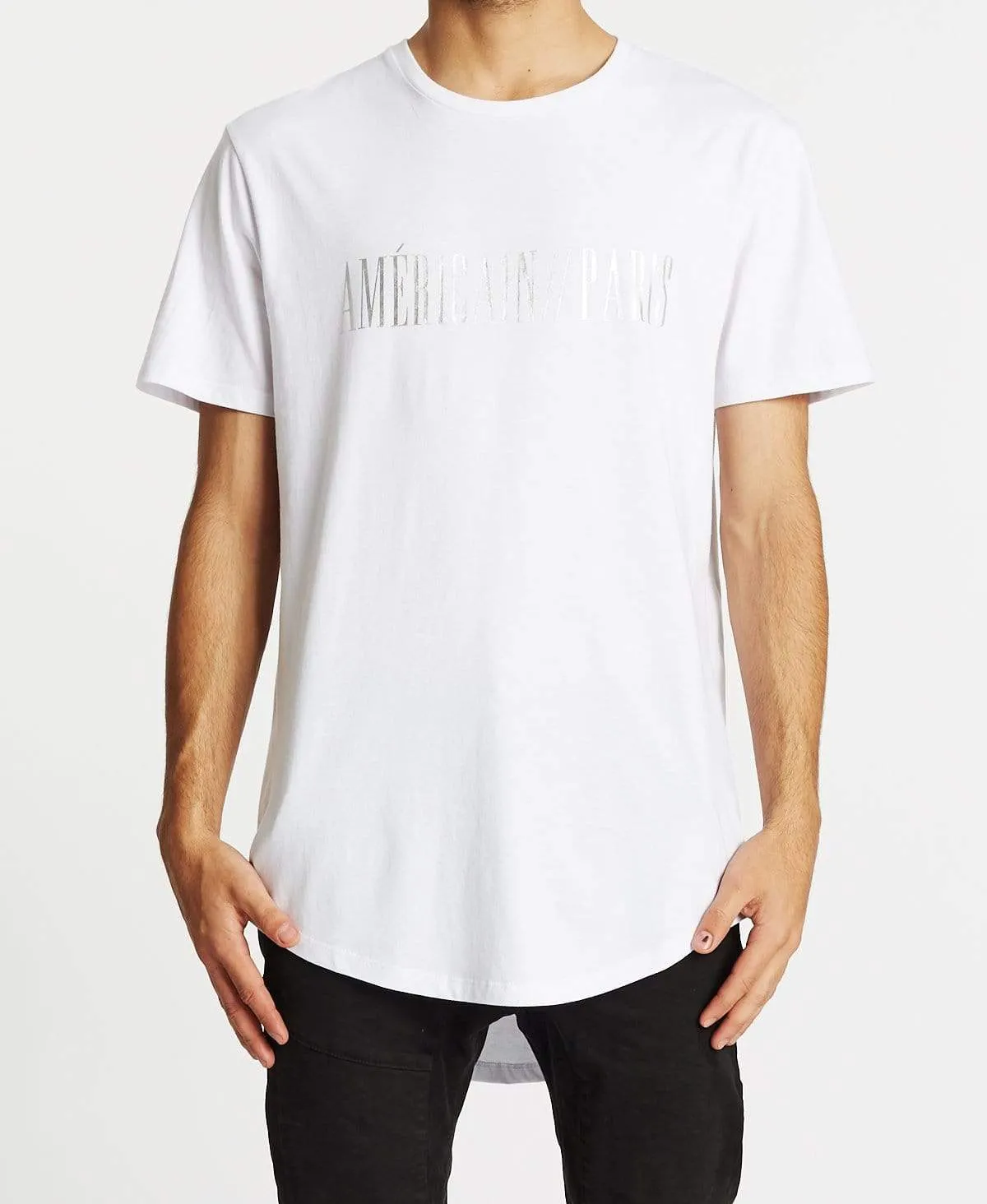 Royaume Dual Curved T-Shirt White sold by Neverland