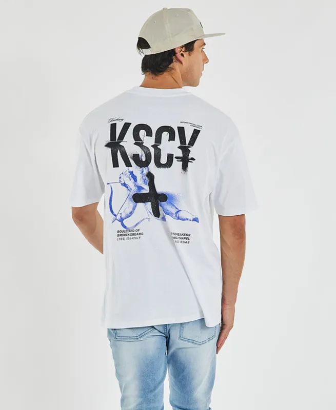 Mercer Box Fit T-Shirt White sold by Neverland