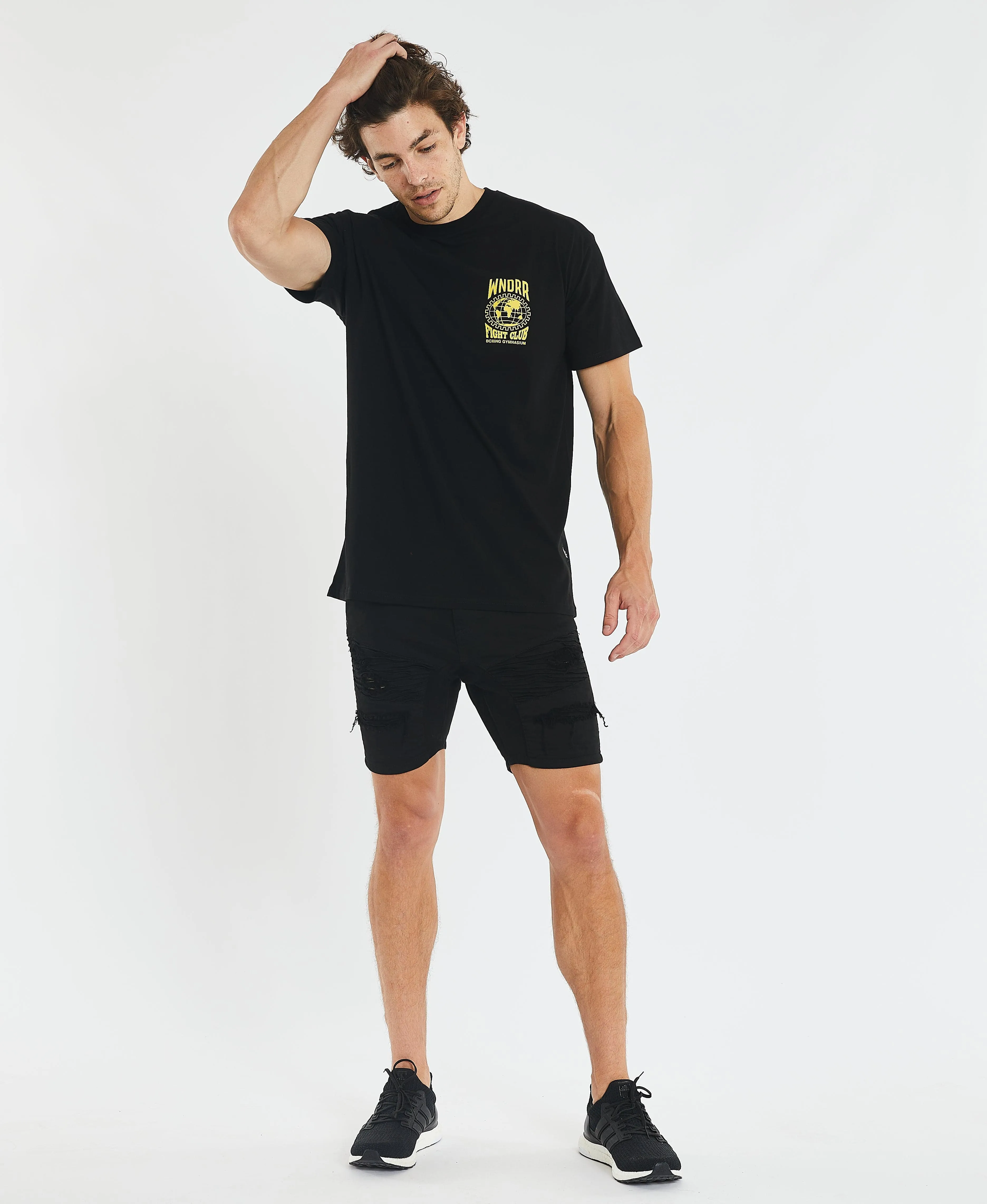 Grind Custom Fit T-Shirt Black sold by Neverland product image thumbnail 5