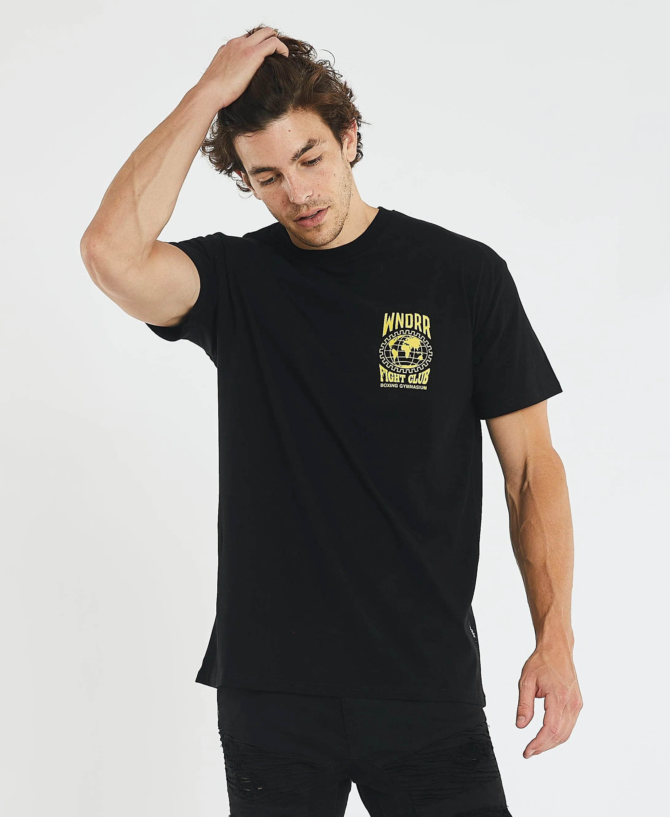 Grind Custom Fit T-Shirt Black sold by Neverland product image thumbnail 2