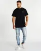 Jusqua La Fin Oversized T-Shirt Jet Black sold by Neverland