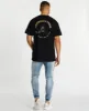 Jusqua La Fin Oversized T-Shirt Jet Black sold by Neverland