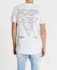 Rebellion Scoop Back T-Shirt White sold by Neverland