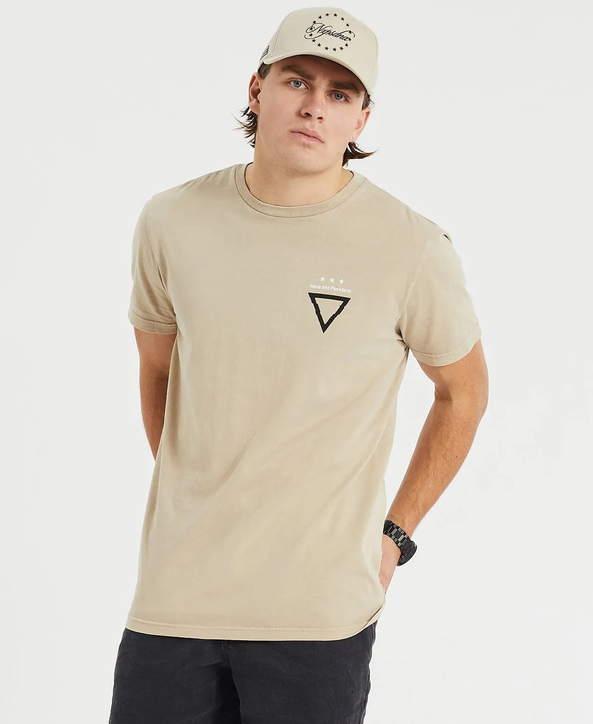 Express Cape Back Tee Pigment Feather Grey sold by Neverland product image thumbnail 2