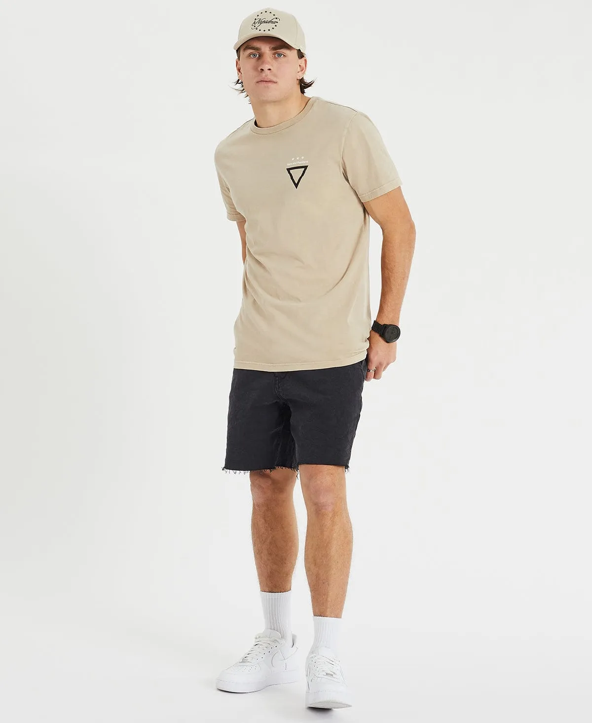 Express Cape Back Tee Pigment Feather Grey sold by Neverland