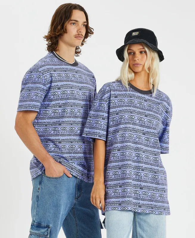 Foreshore Relaxed T-Shirt Lolite Print sold by Neverland