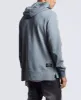Last In Line Step Hem Hoodie Pigment Grey sold by Neverland