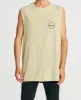 Spiral Standard Muscle Tee Pigment Sand sold by Neverland