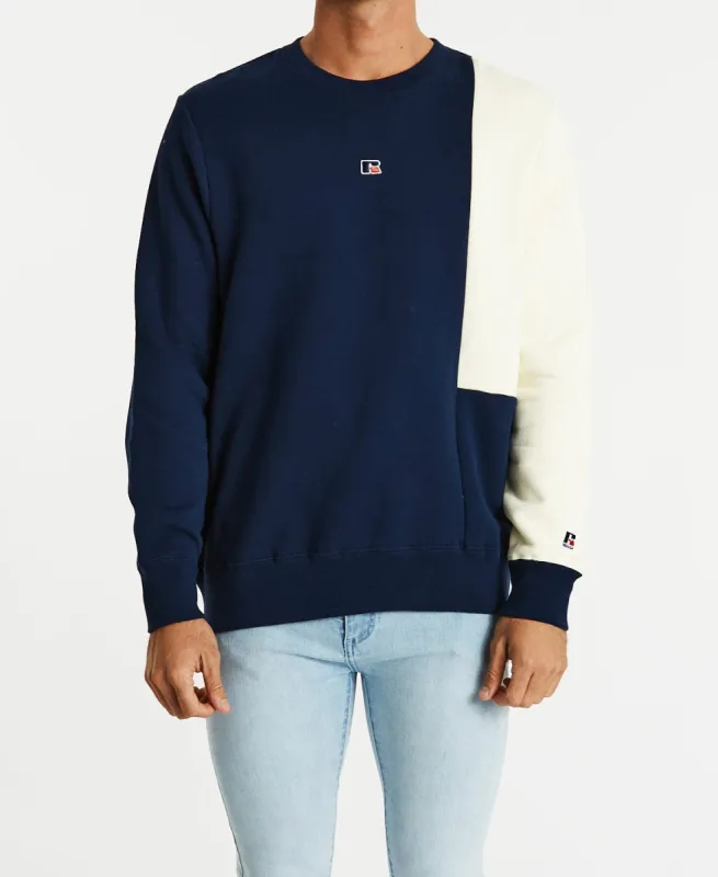 Splinter Sweat Jumper Navy Blue sold by Neverland
