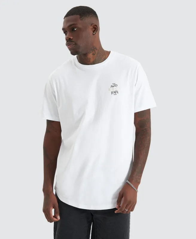 Conception Dual Curved T-Shirt Optical White sold by Neverland