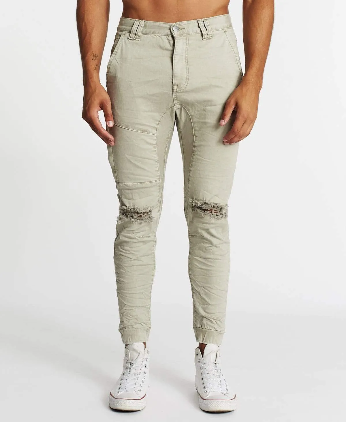 Spartan Denim Jogger Pants Goat sold by Neverland product image thumbnail 4