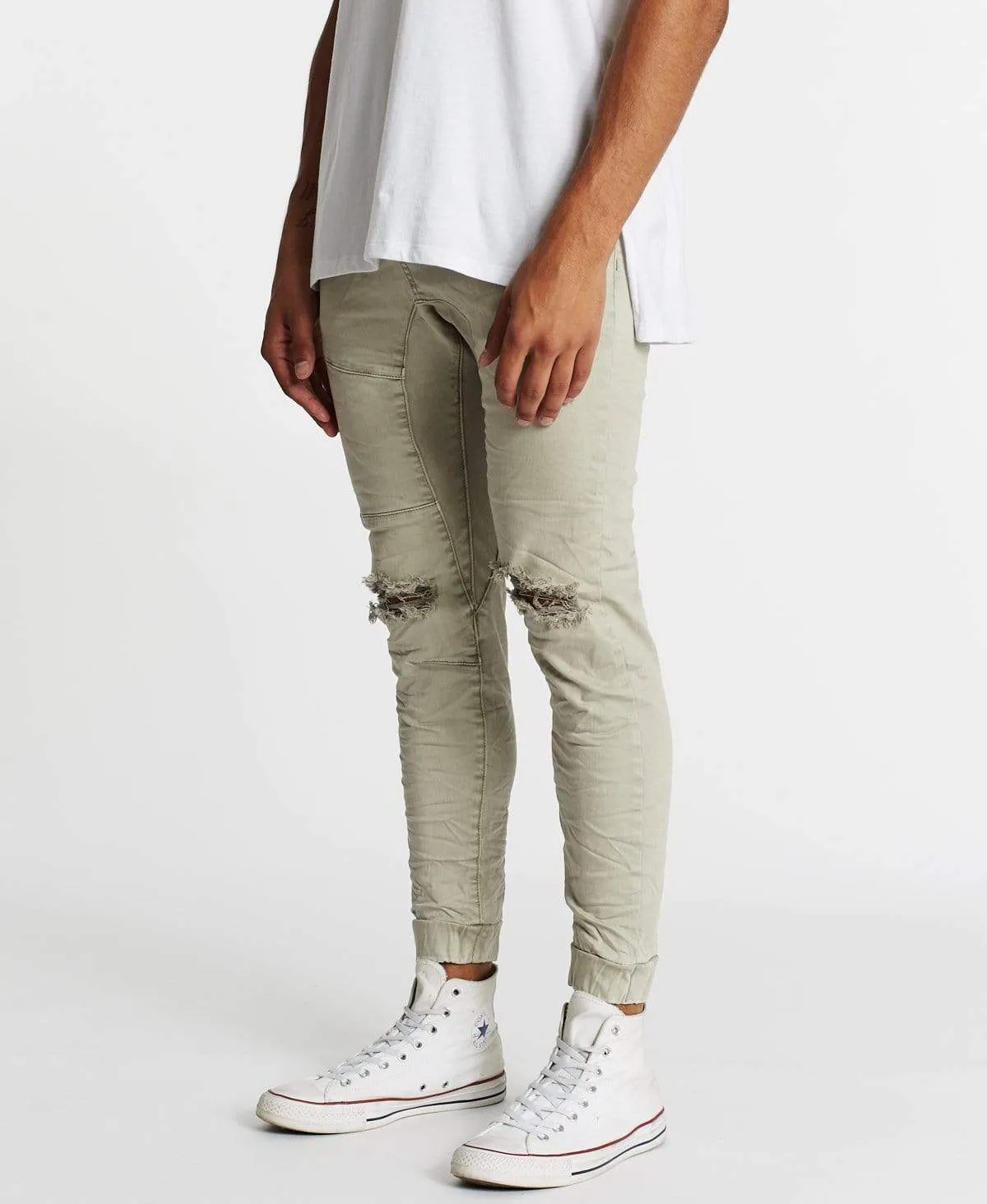 Spartan Denim Jogger Pants Goat sold by Neverland product image thumbnail 5
