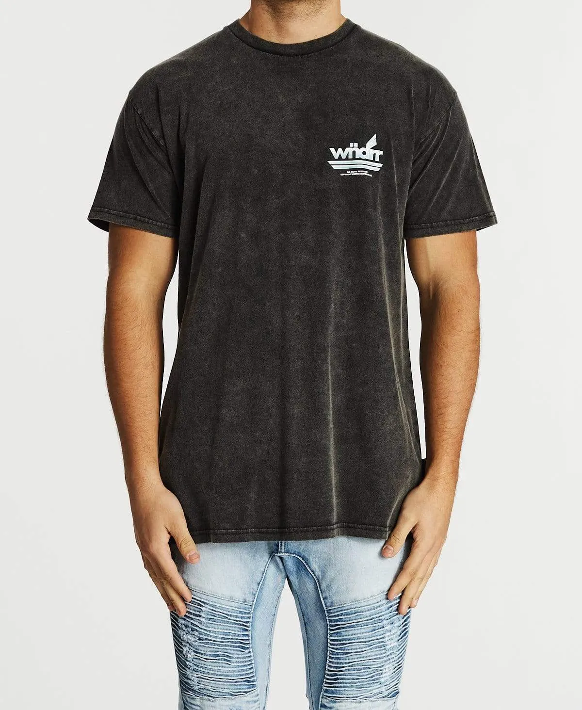 Richfield Custom Fit T-Shirt Washed Black sold by Neverland product image thumbnail 2