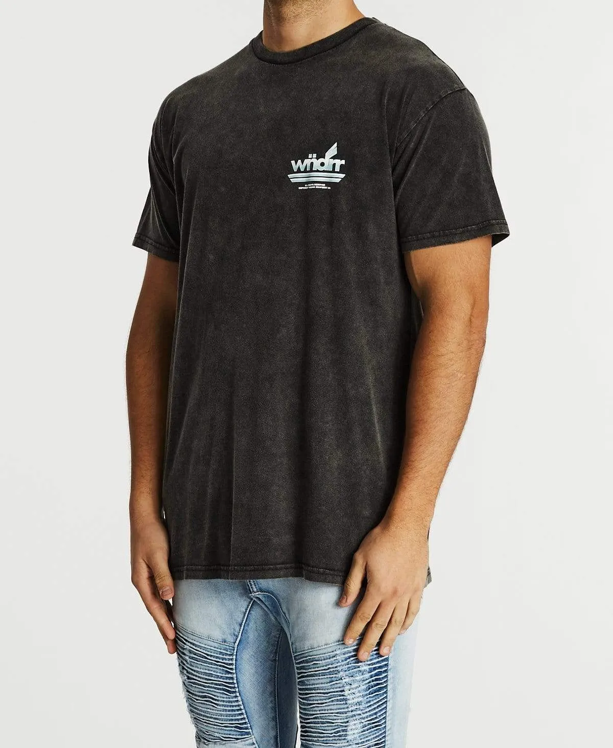 Richfield Custom Fit T-Shirt Washed Black sold by Neverland product image thumbnail 3
