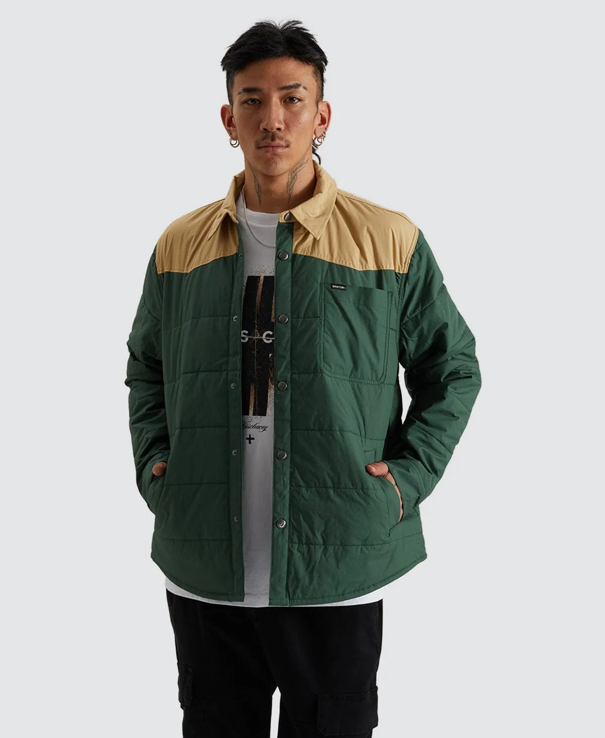 Cass Jacket Pine Needle/ Sand Green sold by Neverland product image thumbnail 2