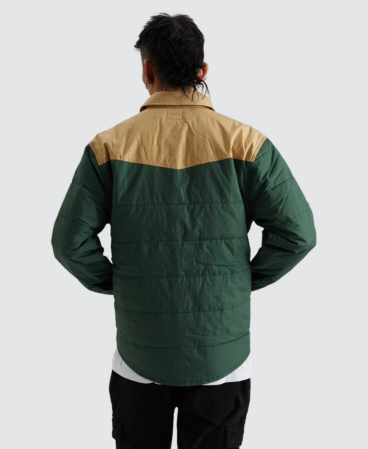 Cass Jacket Pine Needle/ Sand Green sold by Neverland product image thumbnail 4