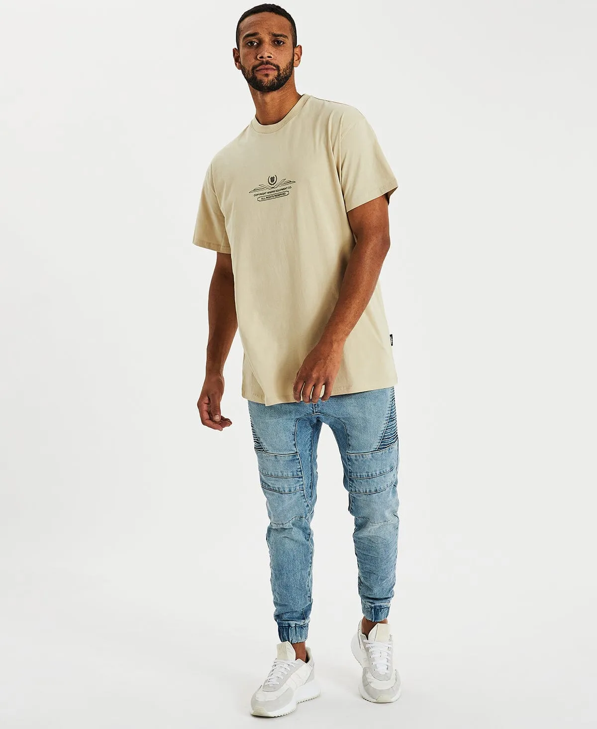 Capone Custom Fit T-Shirt Tan Neutral sold by Neverland product image thumbnail 5