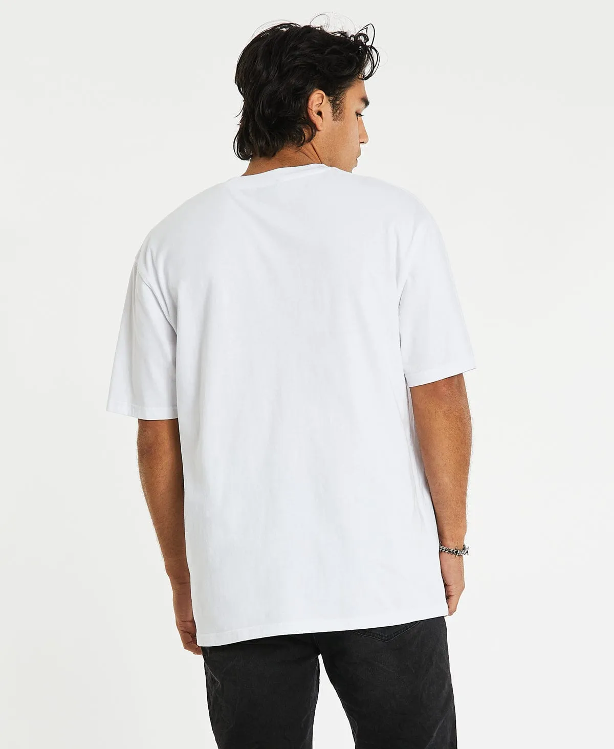 Sutro Box Fit T-Shirt White sold by Neverland product image thumbnail 2