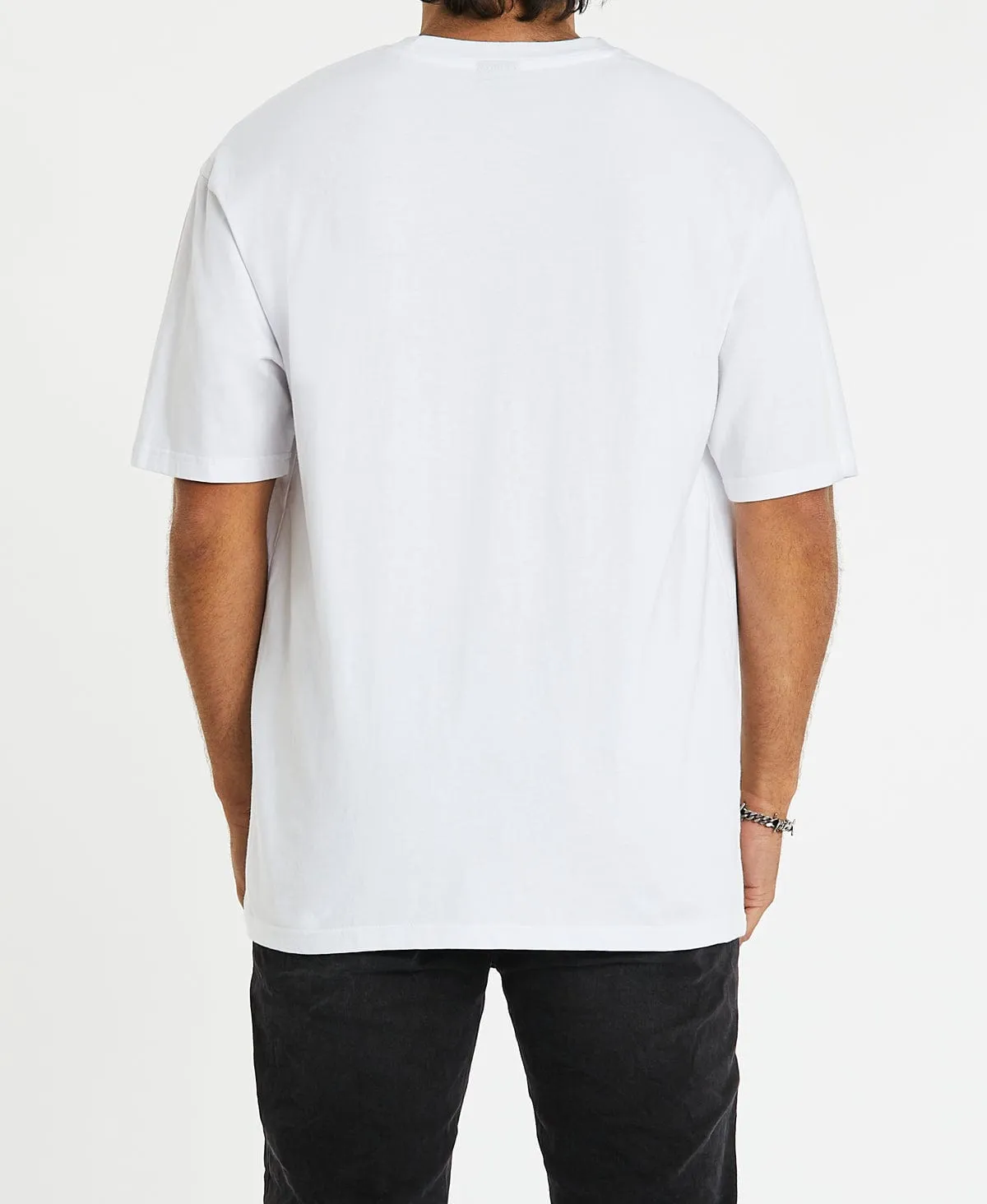 Sutro Box Fit T-Shirt White sold by Neverland product image thumbnail 5