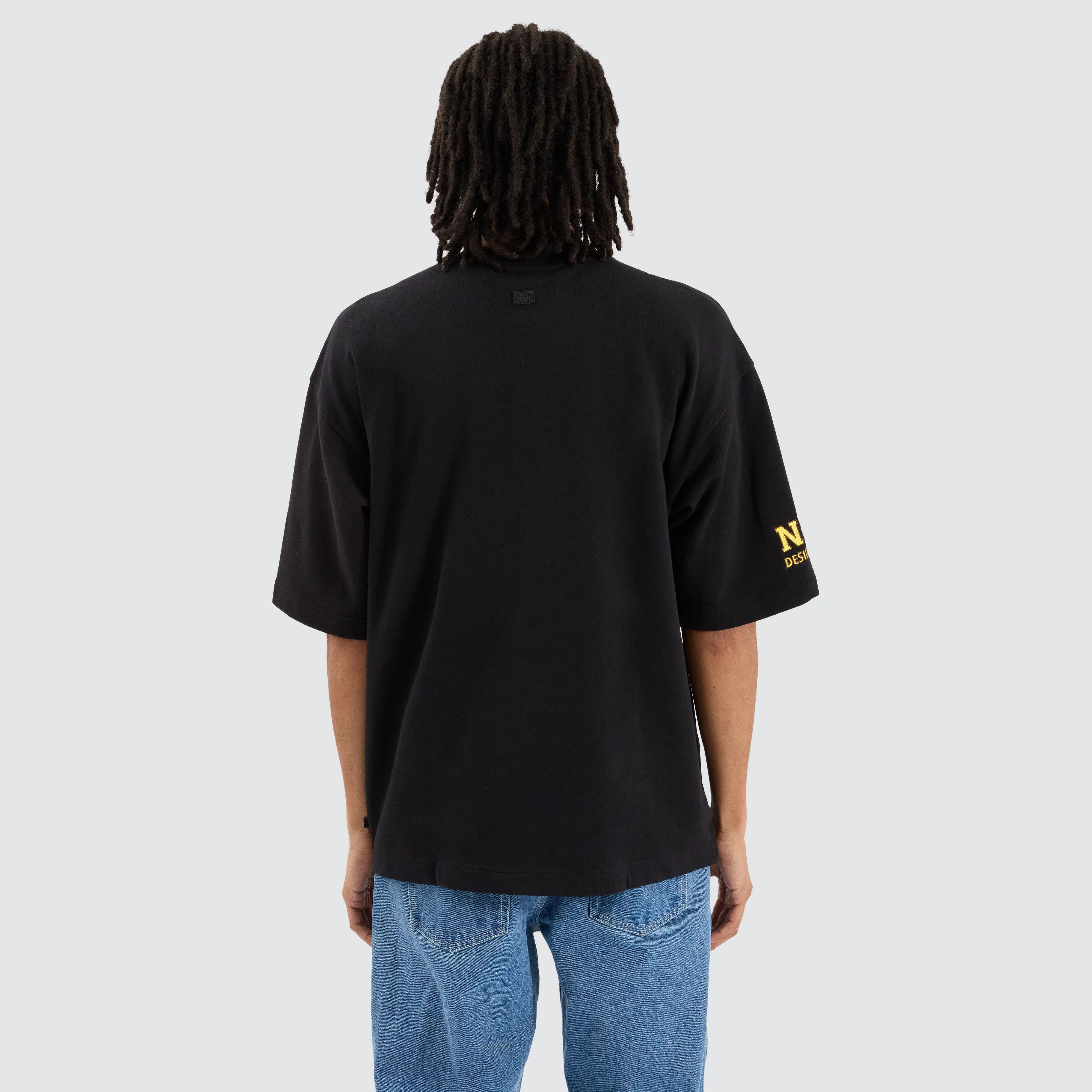 Hawthorn Hawks AFL Mega Loopback Tee Jet Black sold by Neverland product image thumbnail 5