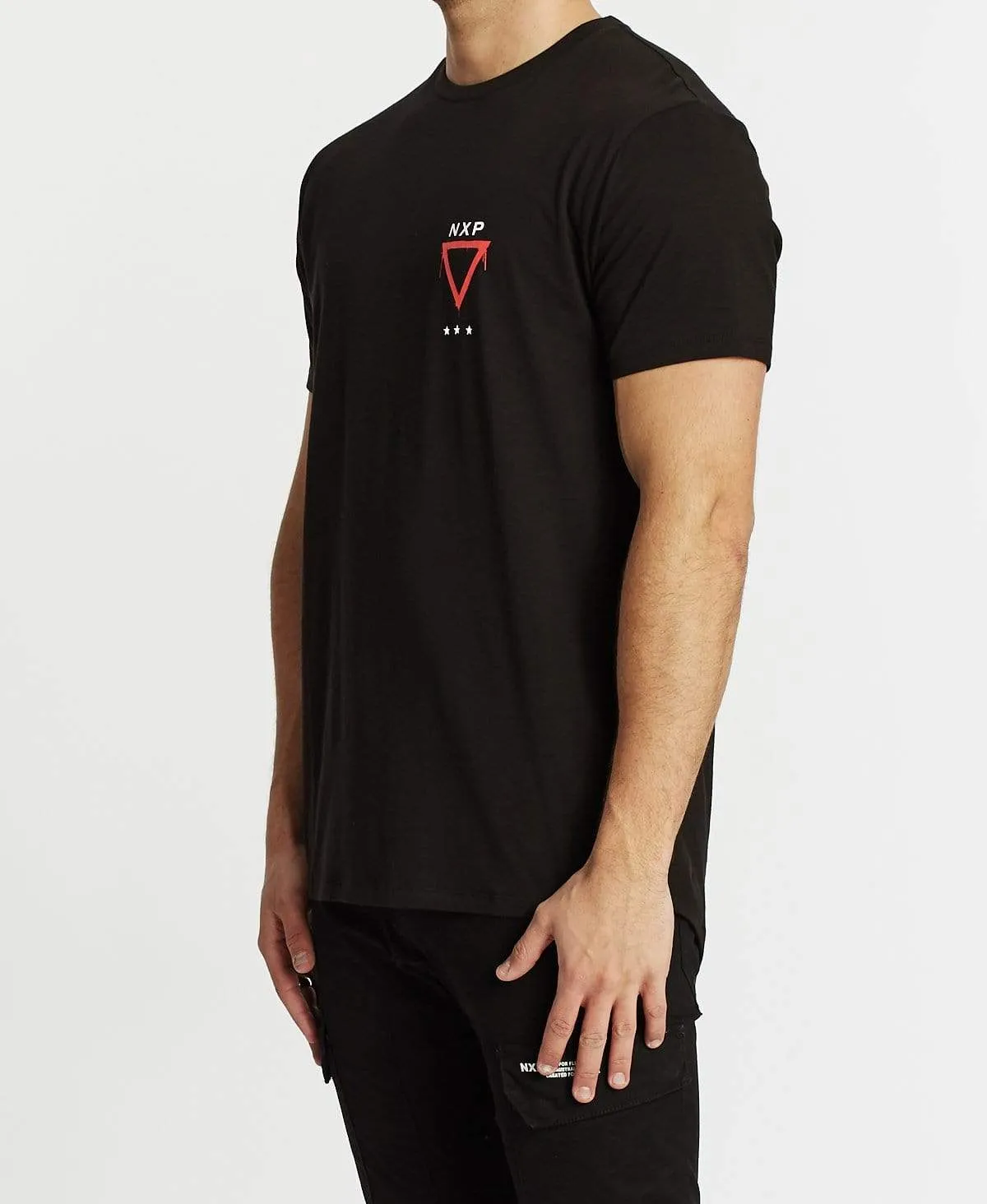 Generation Cape Back T-Shirt Jet Black sold by Neverland product image thumbnail 3