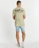 Lost Past Step Hem T-Shirt Pigment Sand sold by Neverland