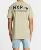 Lost Past Step Hem T-Shirt Pigment Sand sold by Neverland
