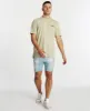 Lost Past Step Hem T-Shirt Pigment Sand sold by Neverland