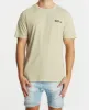 Lost Past Step Hem T-Shirt Pigment Sand sold by Neverland