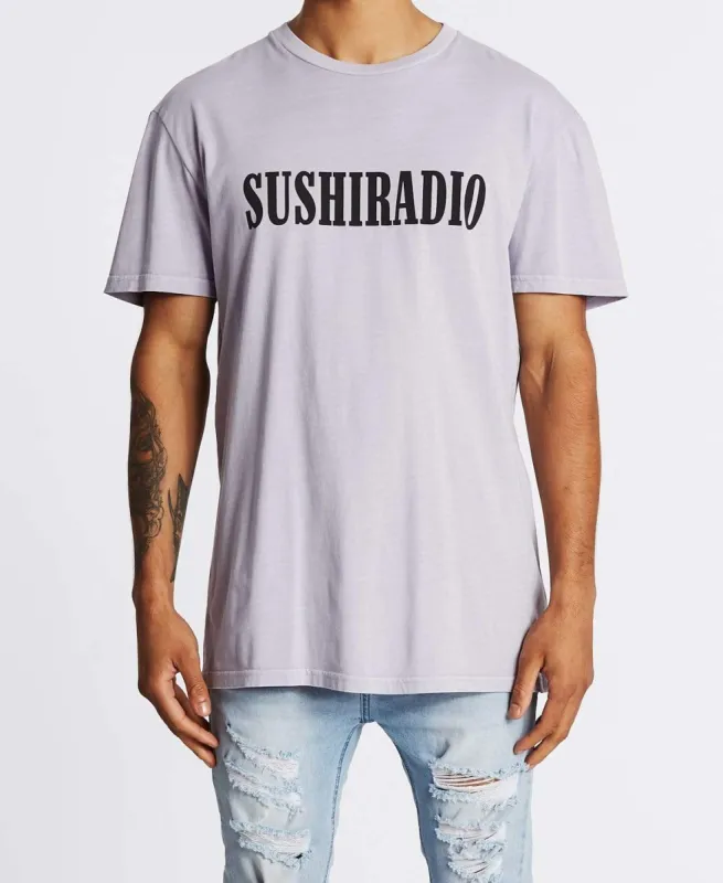 Contaminated Relaxed Fit T-Shirt Tye Dye Purple sold by Neverland