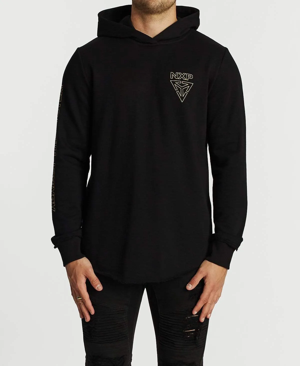 Systems Dual Curve Hoodie Jet Black sold by Neverland product image thumbnail 2