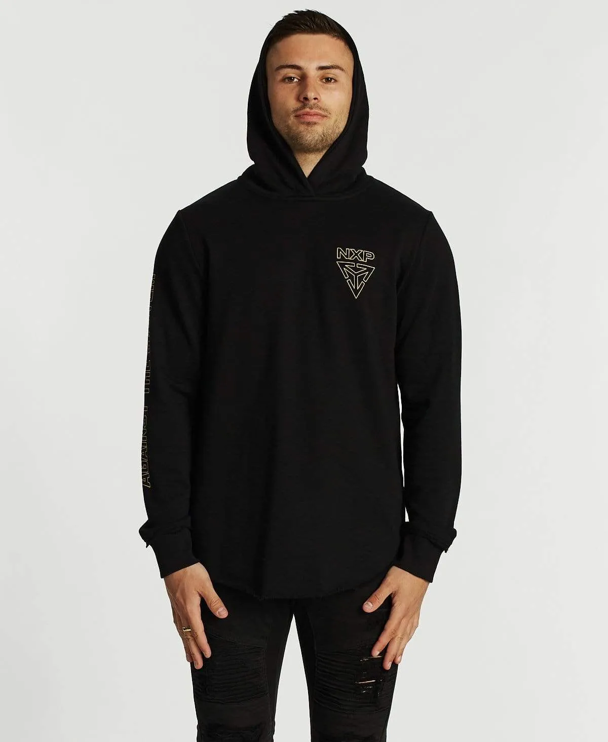 Systems Dual Curve Hoodie Jet Black sold by Neverland product image thumbnail 4