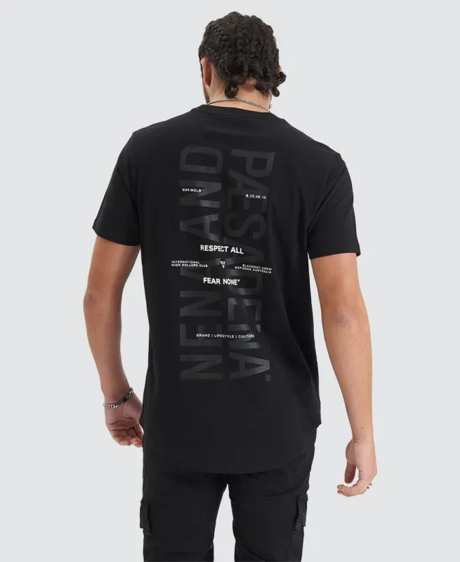 Friction Dual Curved Tee Jet Black sold by Neverland