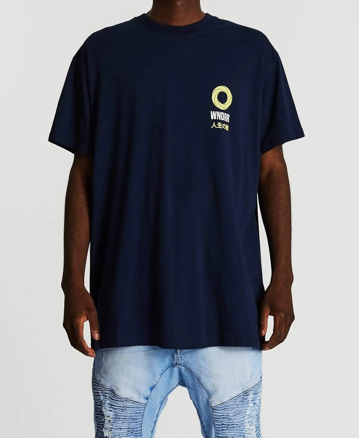 Affairs Custom Fit T-Shirt Navy sold by Neverland product image thumbnail 2