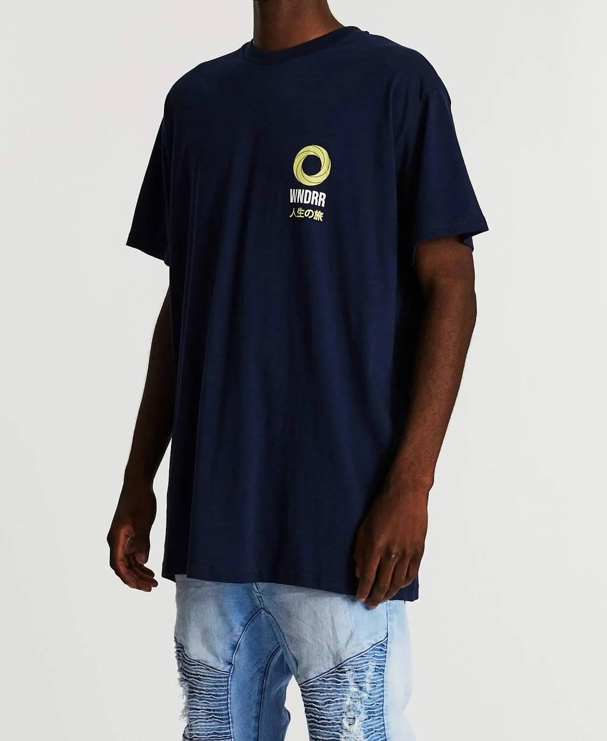 Affairs Custom Fit T-Shirt Navy sold by Neverland product image thumbnail 3