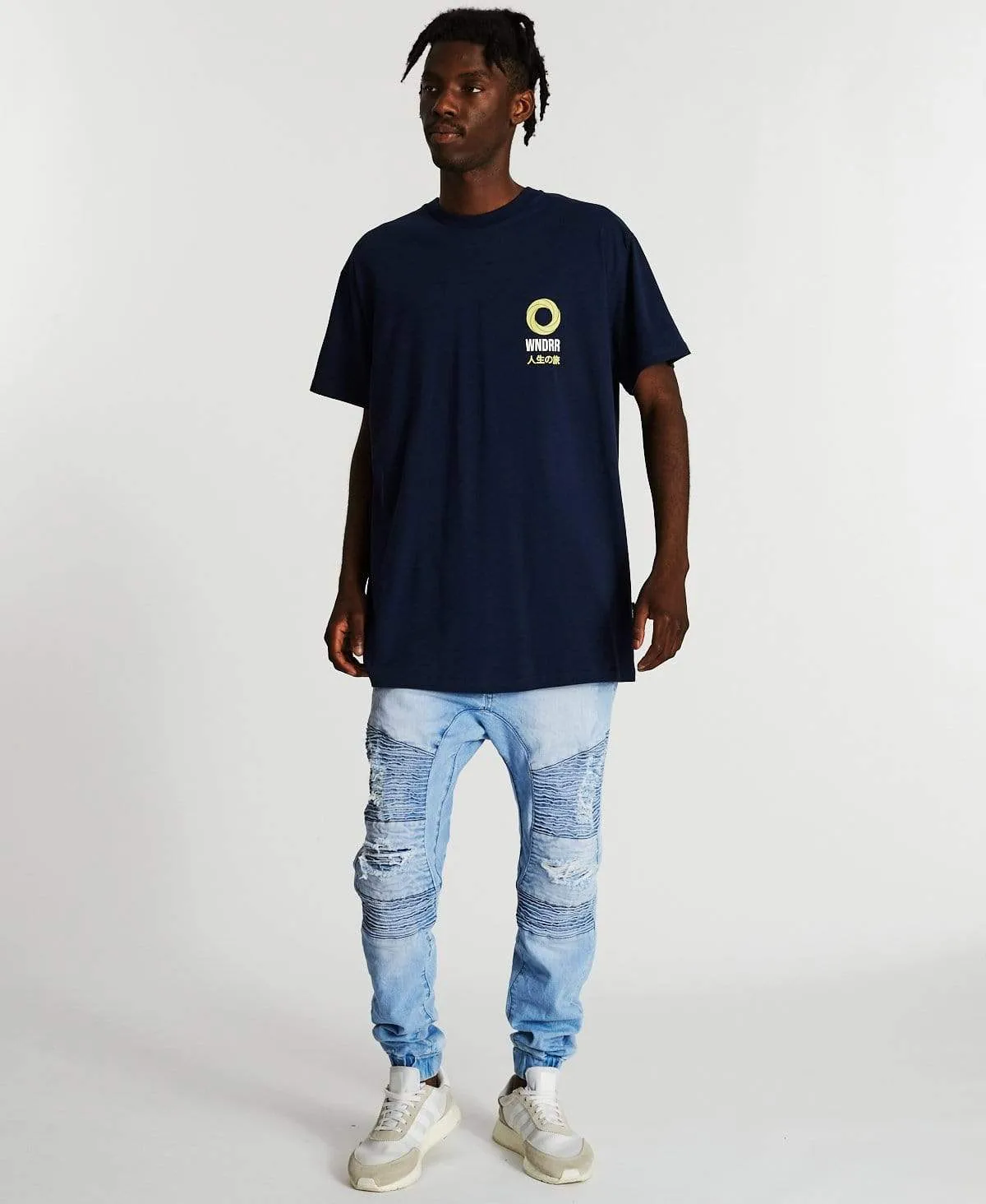 Affairs Custom Fit T-Shirt Navy sold by Neverland product image thumbnail 4
