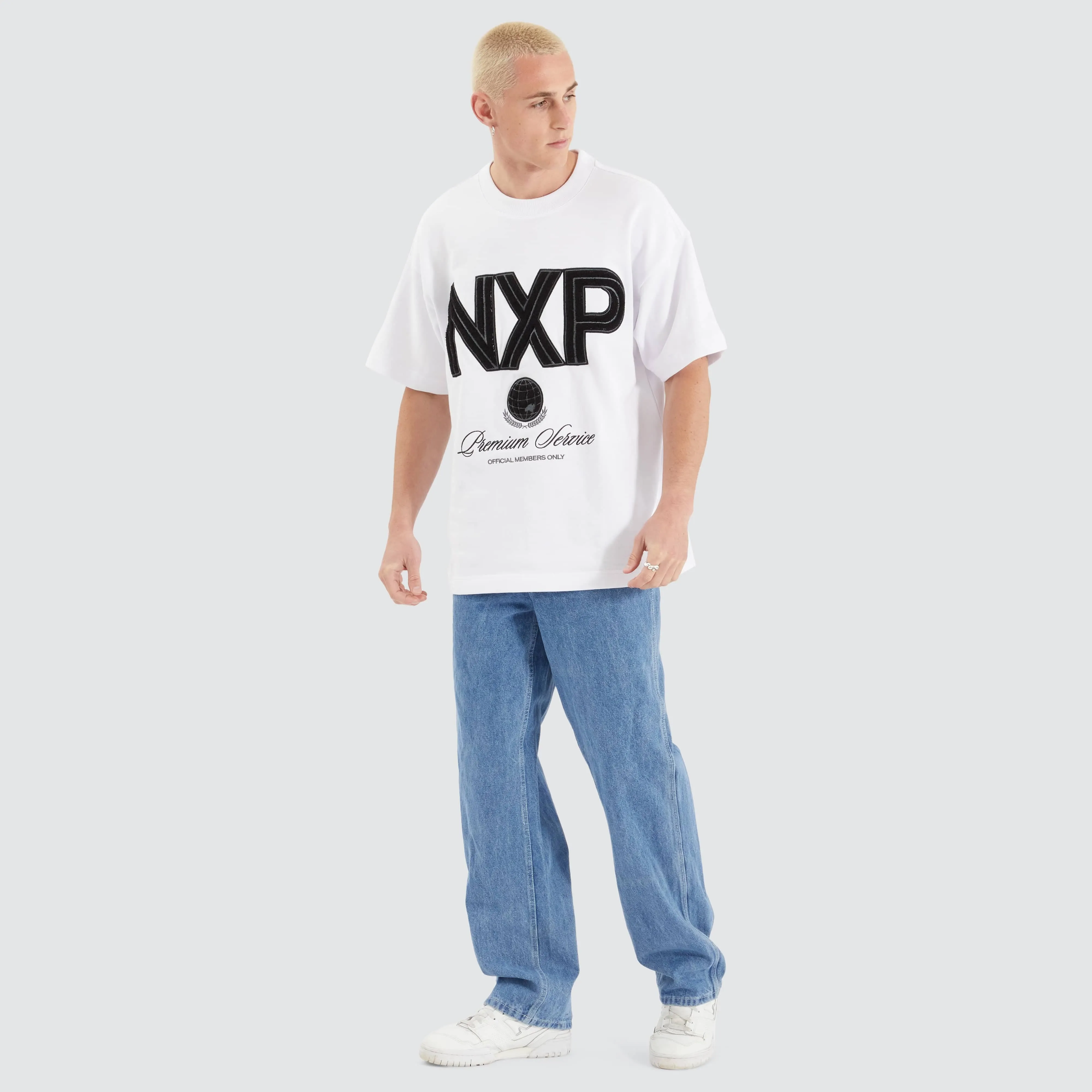 Service Loopback Raptor Tee Optical White sold by Neverland product image thumbnail 5