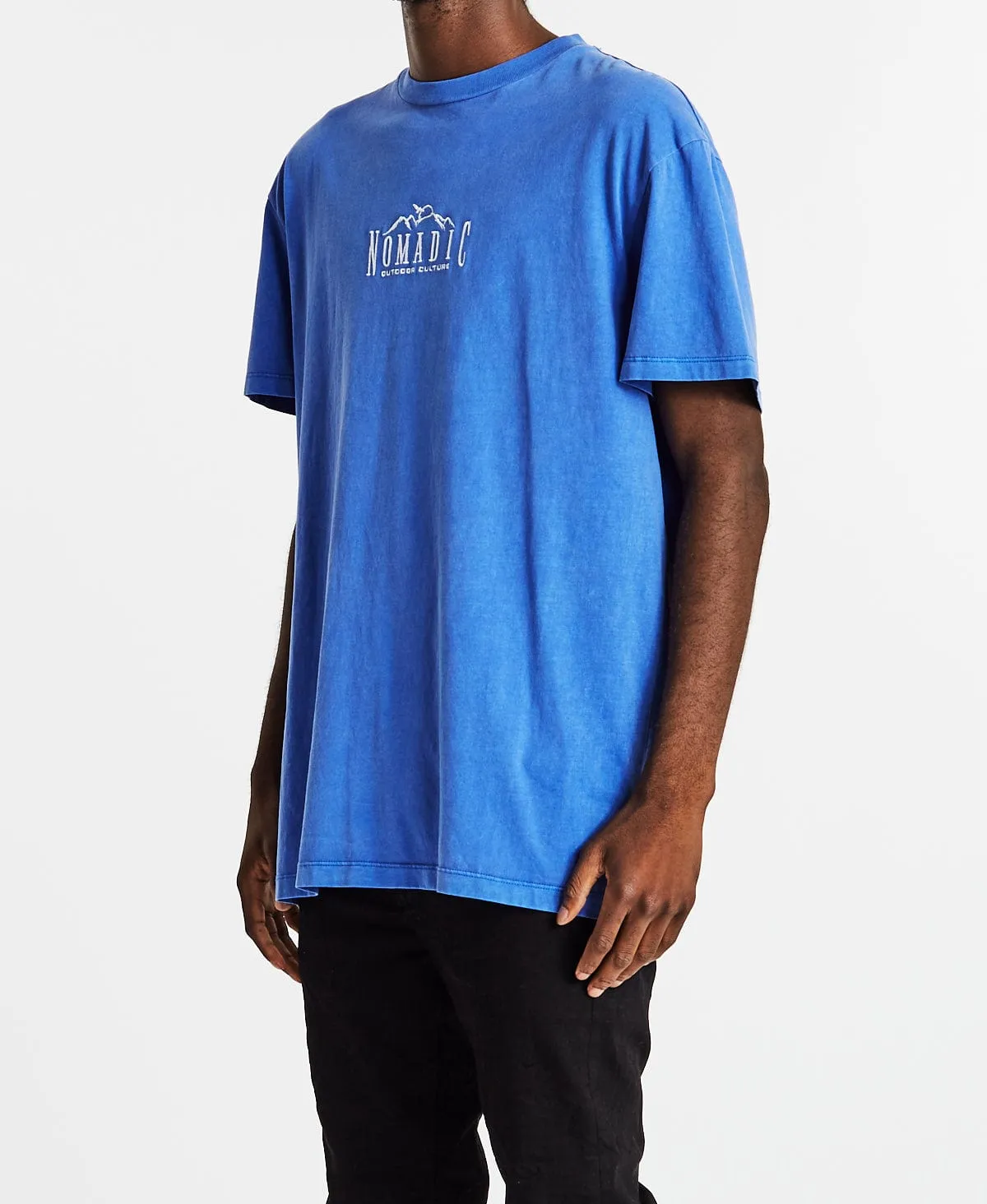 Wave Standard T-Shirt Pigment Baja Blue sold by Neverland product image thumbnail 4
