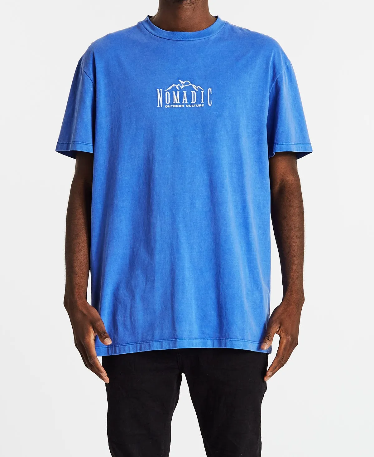 Wave Standard T-Shirt Pigment Baja Blue sold by Neverland