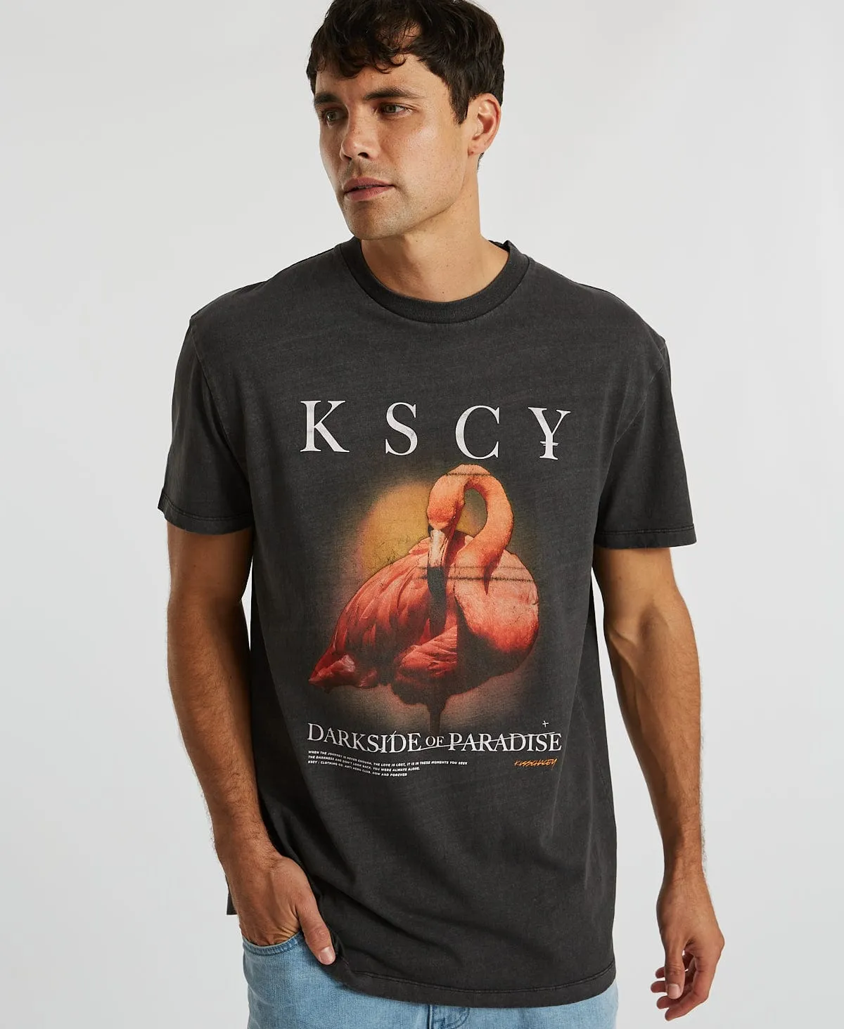 Raver Relaxed T-Shirt Pigment Black sold by Neverland product image thumbnail 2