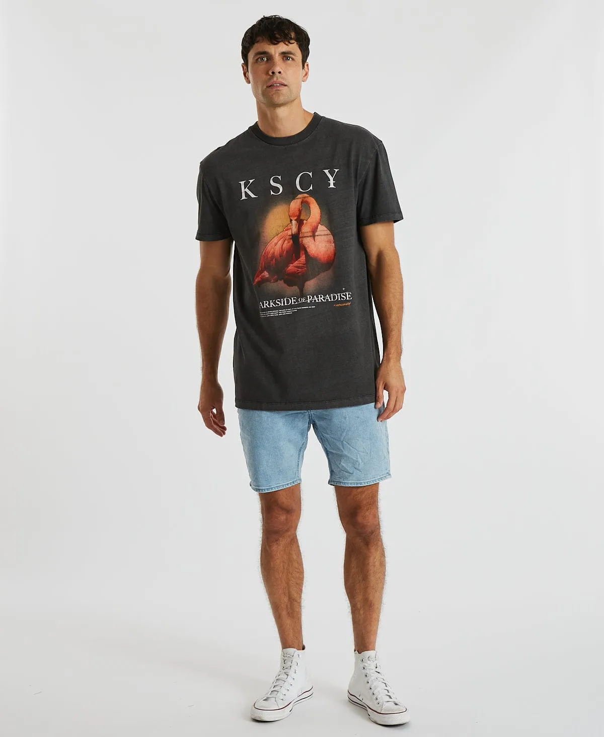 Raver Relaxed T-Shirt Pigment Black sold by Neverland product image thumbnail 3