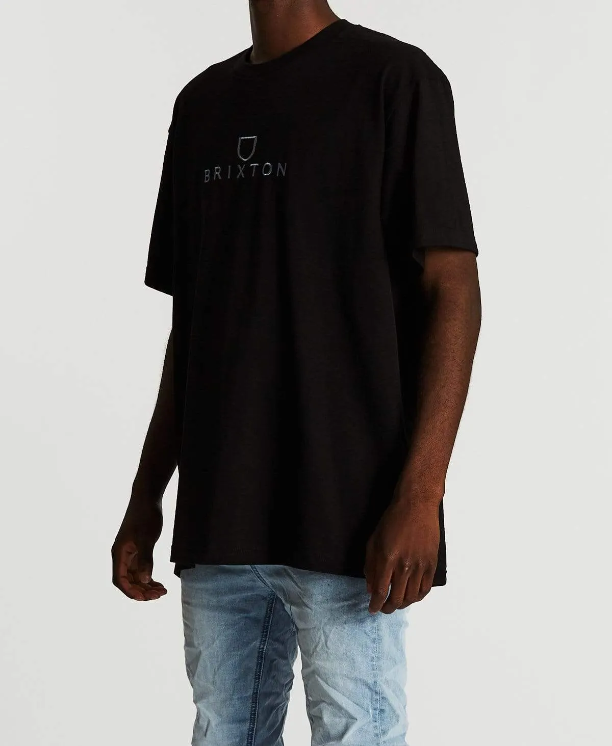 Alpha Thread Standard T-Shirt Black/Grey sold by Neverland product image thumbnail 3