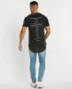 Substantial Dual Curved T-Shirt Acid Black sold by Neverland