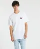 Linwood T-Shirt White/Moonlit Ocean/Burnt Orange sold by Neverland