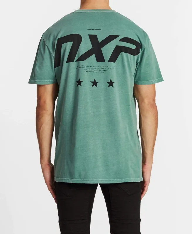 Damned Relaxed T-Shirt Pigment Teal sold by Neverland