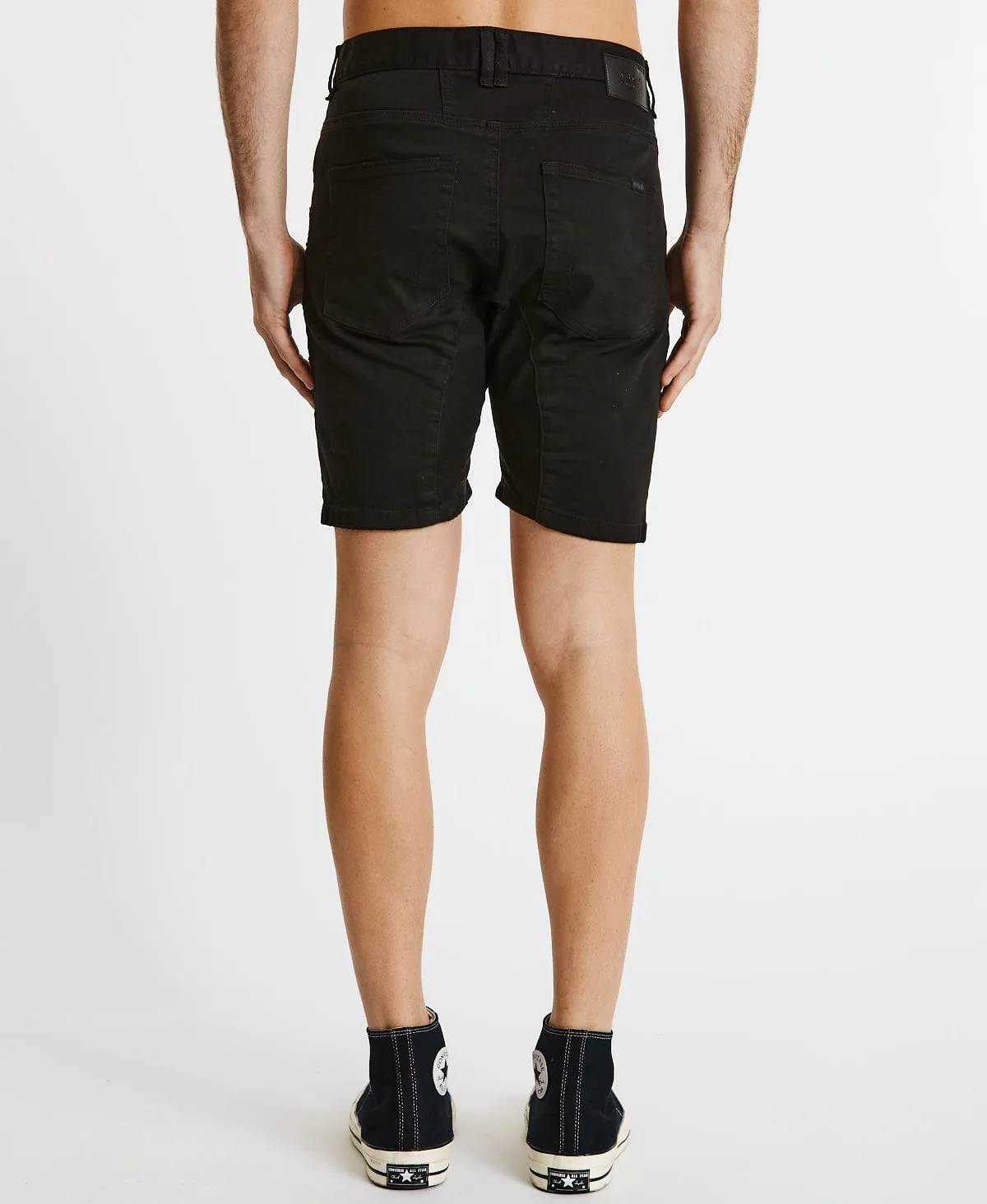 Hydra Denim Shorts Vintage Black sold by Neverland product image thumbnail 3