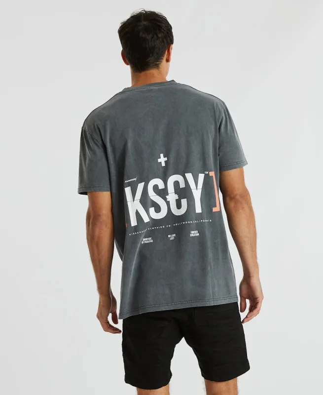 Ache Relaxed T-Shirt Pigment Asphalt Grey sold by Neverland