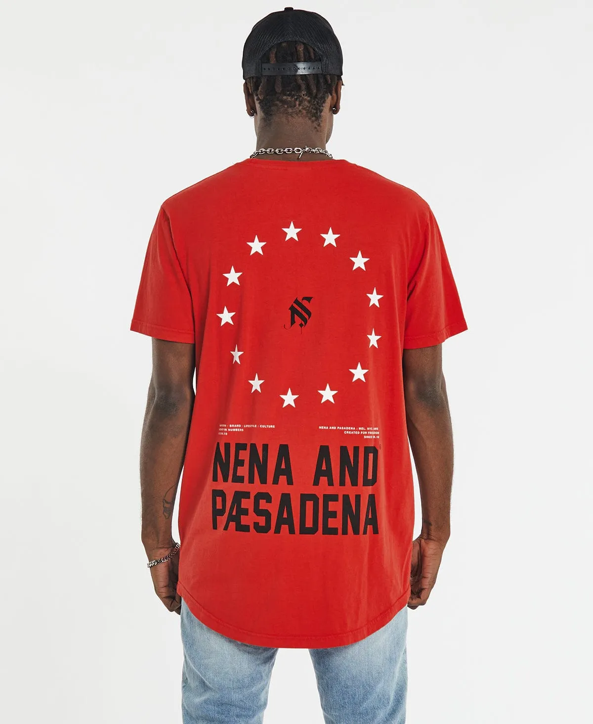 Silverlight Cape Back T-Shirt Pigment Poppy Red sold by Neverland product image thumbnail 3