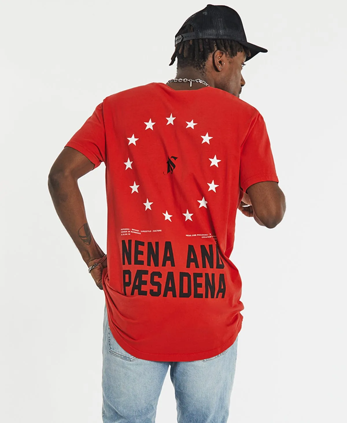 Silverlight Cape Back T-Shirt Pigment Poppy Red sold by Neverland