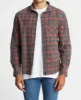 Trusted Standard Long Sleeve Shirt Burgandy/Black Check sold by Neverland